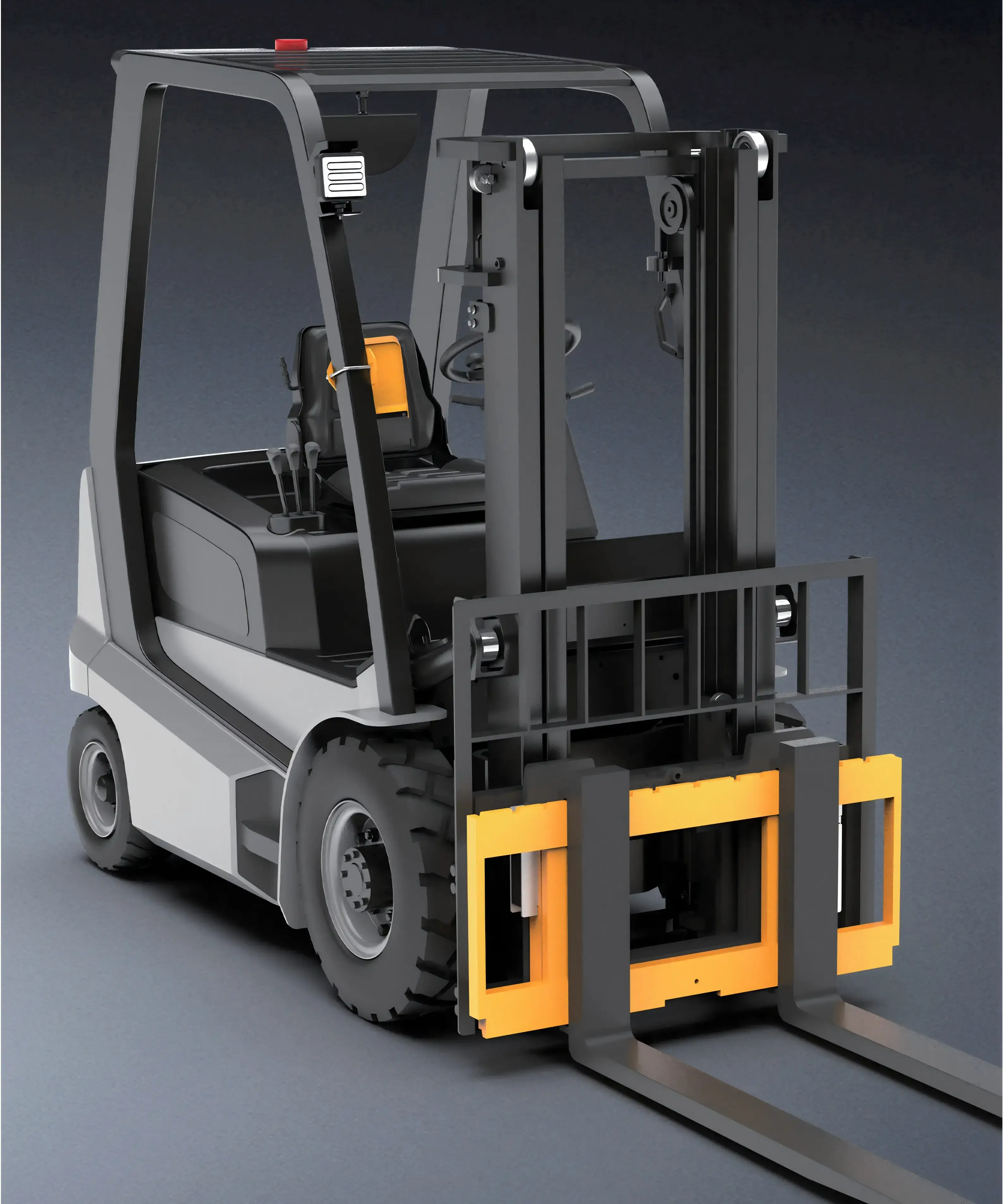 Fork Carriage Type Forklift Weighing Scale - Forklift Safety Product