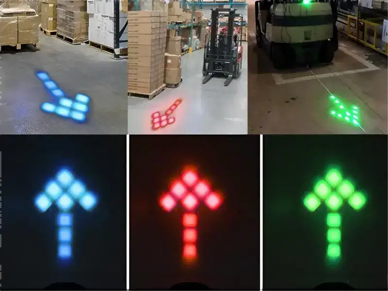 Forklift Warning Light Arrow